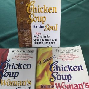 Three Chicken Soup Books